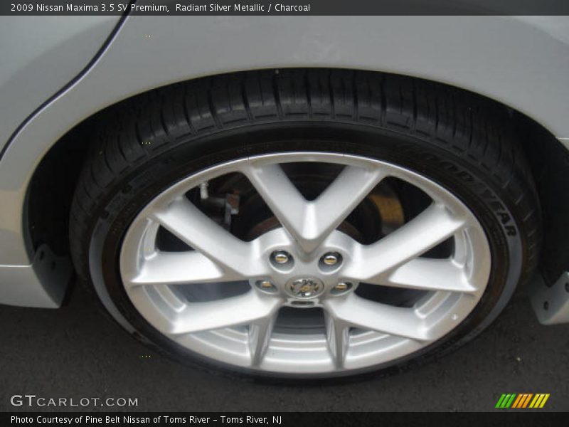 Radiant Silver Metallic / Charcoal 2009 Nissan Maxima 3.5 SV Premium