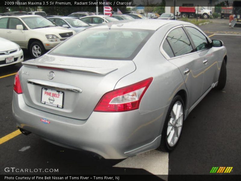 Radiant Silver Metallic / Charcoal 2009 Nissan Maxima 3.5 SV Premium