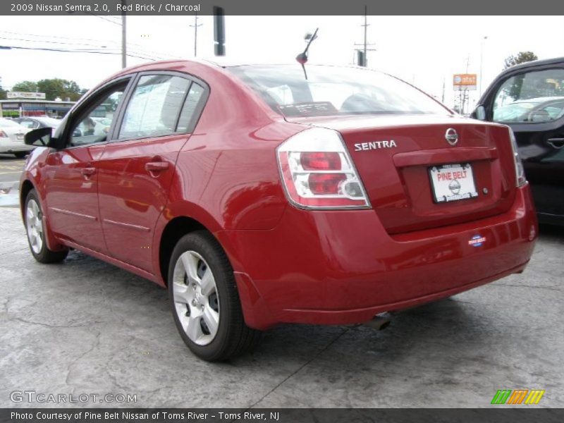 Red Brick / Charcoal 2009 Nissan Sentra 2.0
