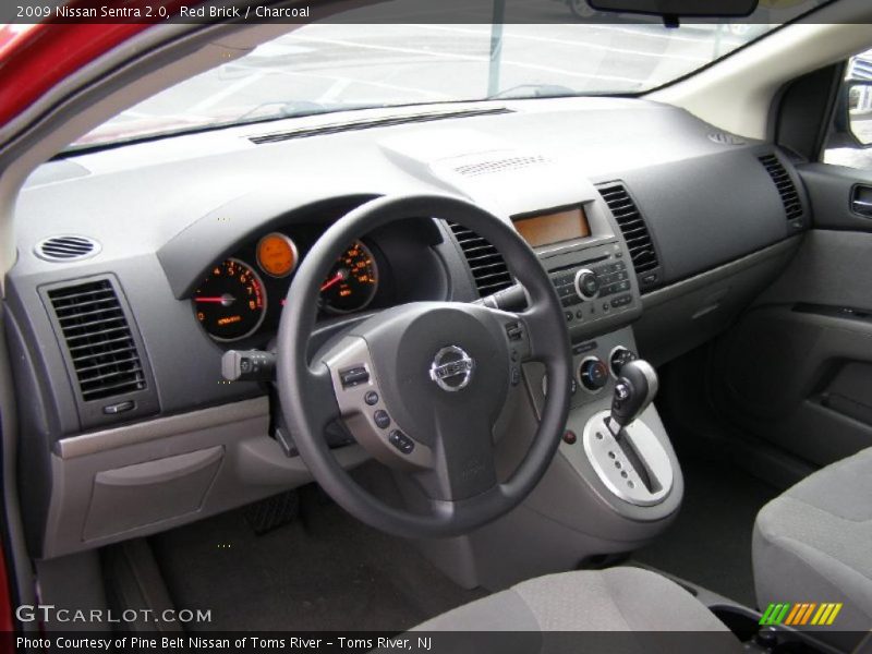 Red Brick / Charcoal 2009 Nissan Sentra 2.0