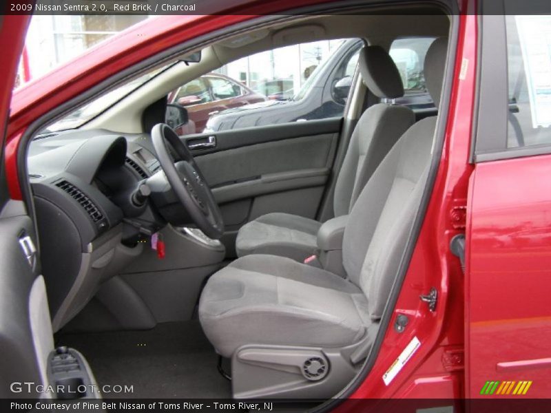 Red Brick / Charcoal 2009 Nissan Sentra 2.0