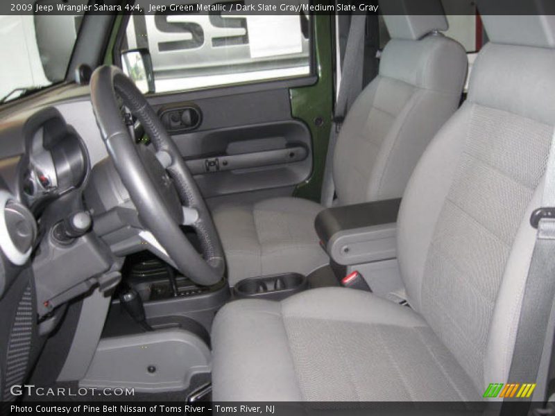 Jeep Green Metallic / Dark Slate Gray/Medium Slate Gray 2009 Jeep Wrangler Sahara 4x4