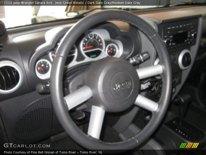 Jeep Green Metallic / Dark Slate Gray/Medium Slate Gray 2009 Jeep Wrangler Sahara 4x4