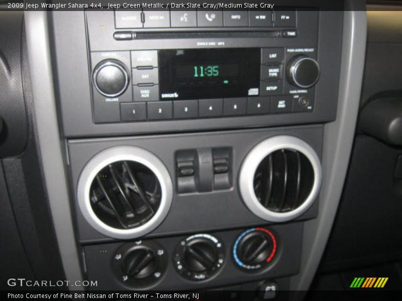 Jeep Green Metallic / Dark Slate Gray/Medium Slate Gray 2009 Jeep Wrangler Sahara 4x4