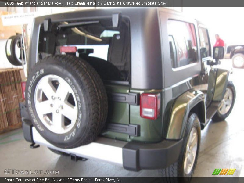 Jeep Green Metallic / Dark Slate Gray/Medium Slate Gray 2009 Jeep Wrangler Sahara 4x4