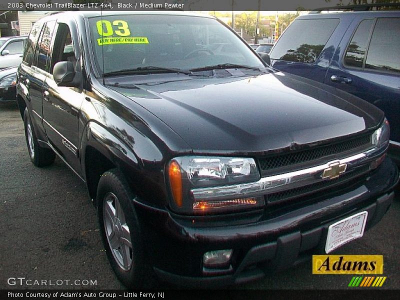 Black / Medium Pewter 2003 Chevrolet TrailBlazer LTZ 4x4