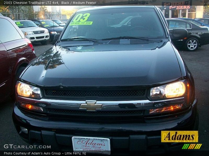 Black / Medium Pewter 2003 Chevrolet TrailBlazer LTZ 4x4