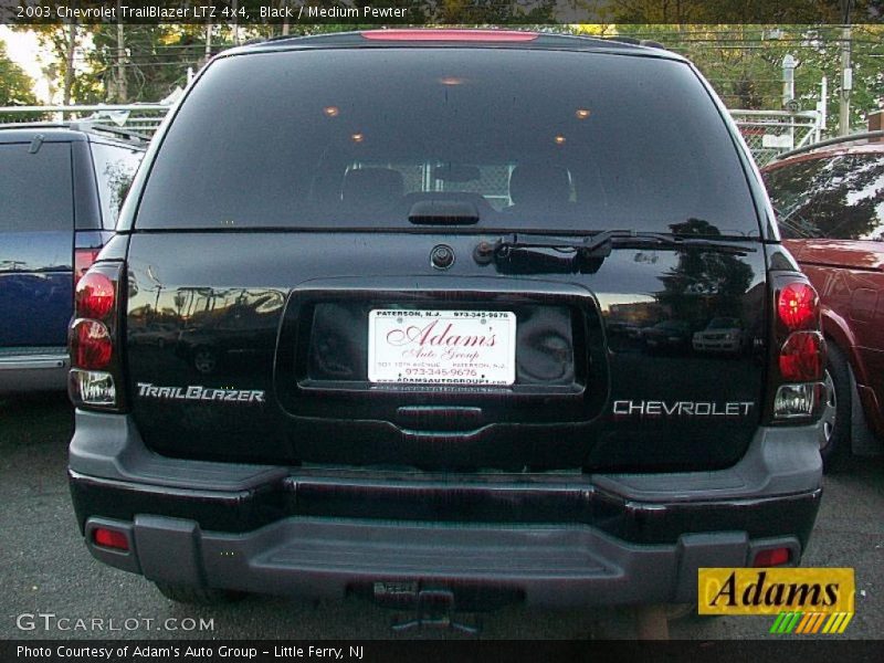 Black / Medium Pewter 2003 Chevrolet TrailBlazer LTZ 4x4