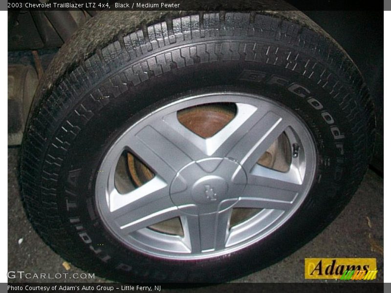 Black / Medium Pewter 2003 Chevrolet TrailBlazer LTZ 4x4