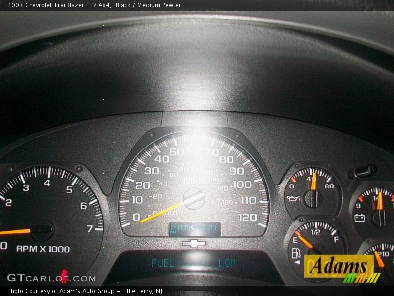 Black / Medium Pewter 2003 Chevrolet TrailBlazer LTZ 4x4