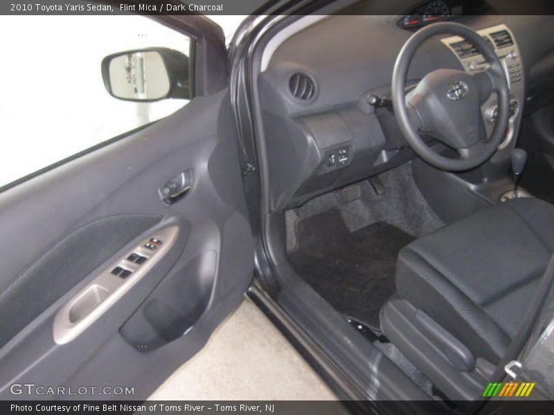 Flint Mica / Dark Charcoal 2010 Toyota Yaris Sedan
