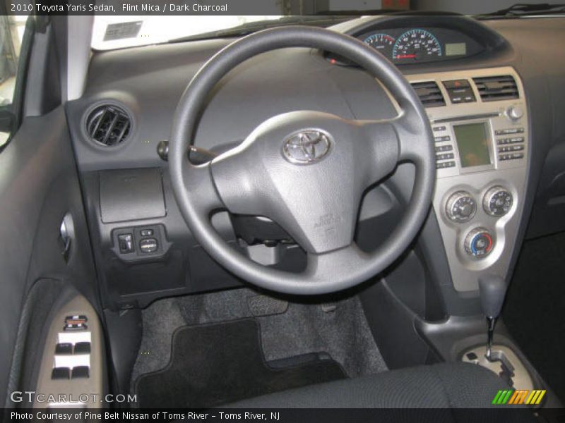 Flint Mica / Dark Charcoal 2010 Toyota Yaris Sedan