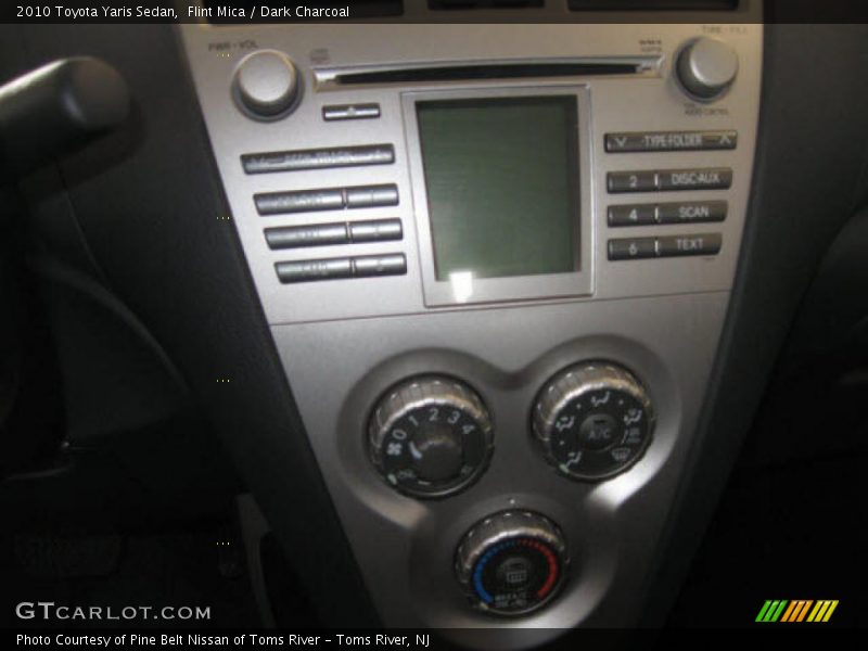 Flint Mica / Dark Charcoal 2010 Toyota Yaris Sedan