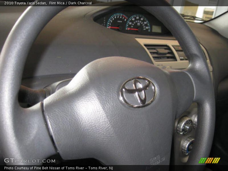 Flint Mica / Dark Charcoal 2010 Toyota Yaris Sedan