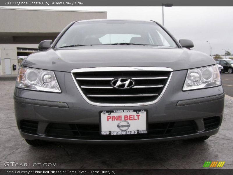 Willow Gray / Gray 2010 Hyundai Sonata GLS