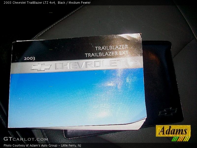 Black / Medium Pewter 2003 Chevrolet TrailBlazer LTZ 4x4