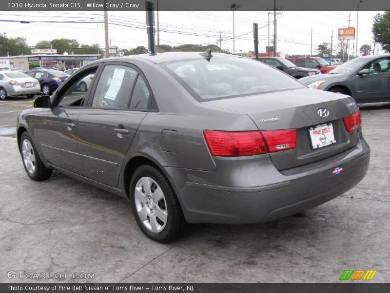 Willow Gray / Gray 2010 Hyundai Sonata GLS