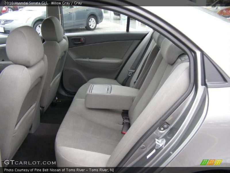 Willow Gray / Gray 2010 Hyundai Sonata GLS