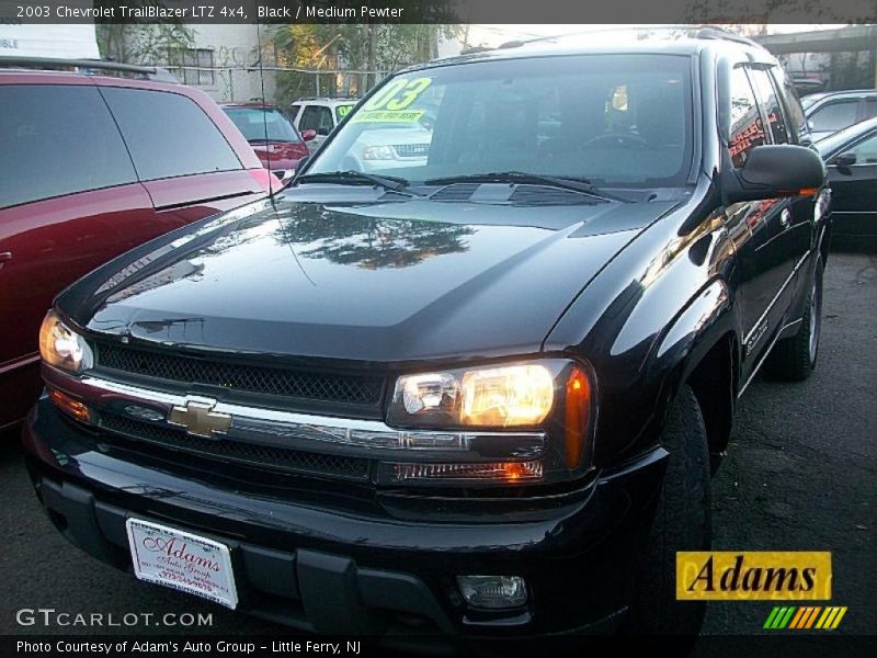 Black / Medium Pewter 2003 Chevrolet TrailBlazer LTZ 4x4