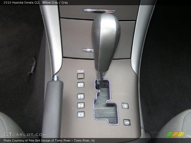 Willow Gray / Gray 2010 Hyundai Sonata GLS