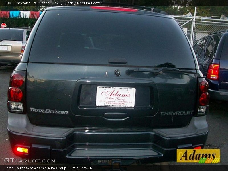 Black / Medium Pewter 2003 Chevrolet TrailBlazer LS 4x4