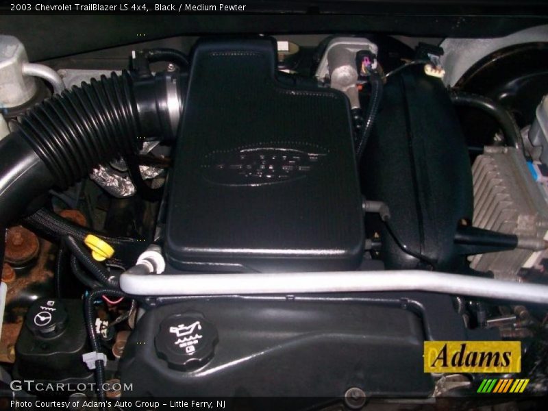 Black / Medium Pewter 2003 Chevrolet TrailBlazer LS 4x4