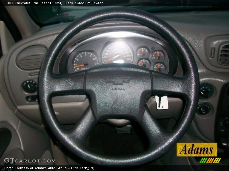 Black / Medium Pewter 2003 Chevrolet TrailBlazer LS 4x4