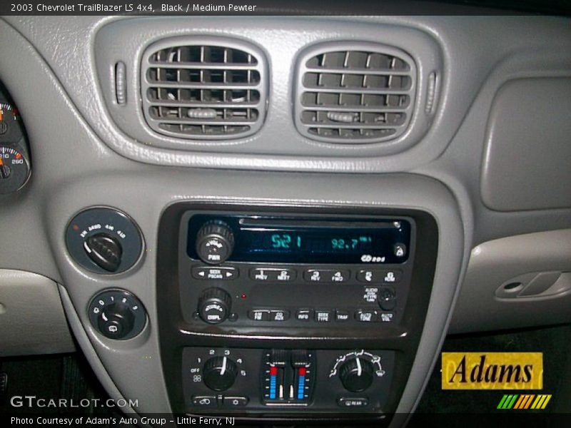 Black / Medium Pewter 2003 Chevrolet TrailBlazer LS 4x4
