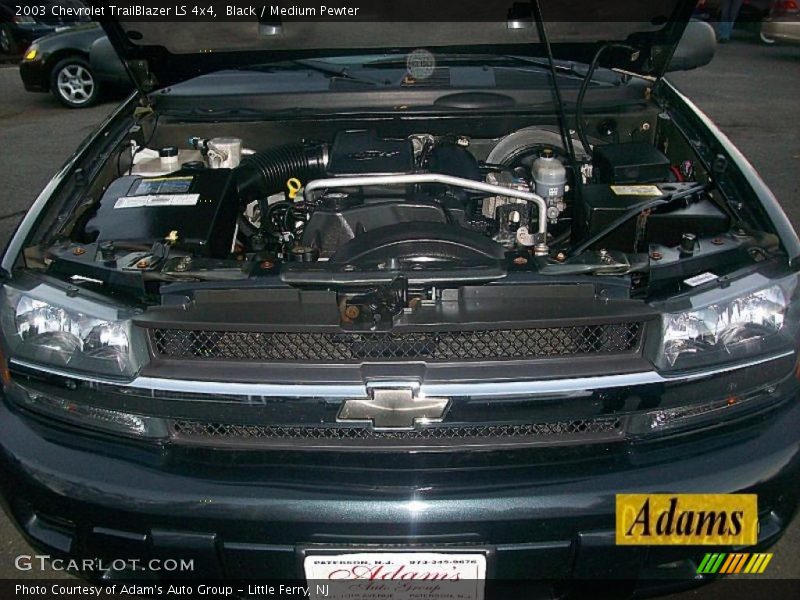 Black / Medium Pewter 2003 Chevrolet TrailBlazer LS 4x4