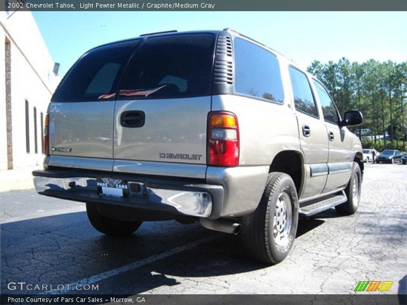 Light Pewter Metallic / Graphite/Medium Gray 2002 Chevrolet Tahoe