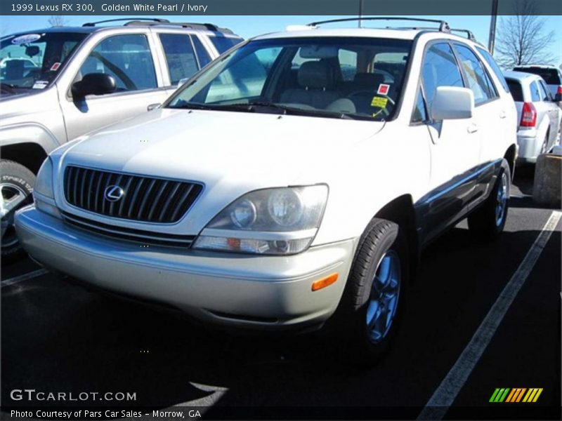 Golden White Pearl / Ivory 1999 Lexus RX 300