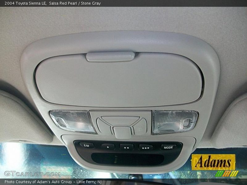 Salsa Red Pearl / Stone Gray 2004 Toyota Sienna LE