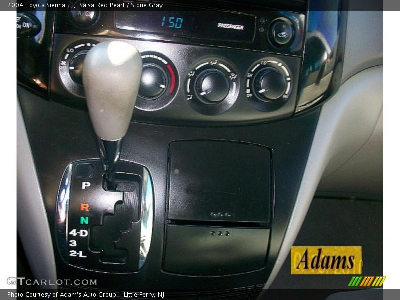 Salsa Red Pearl / Stone Gray 2004 Toyota Sienna LE