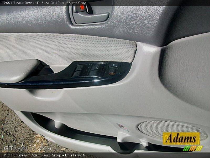 Salsa Red Pearl / Stone Gray 2004 Toyota Sienna LE