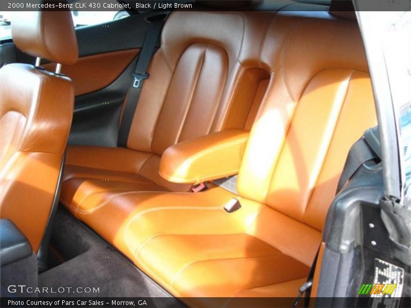 Black / Light Brown 2000 Mercedes-Benz CLK 430 Cabriolet