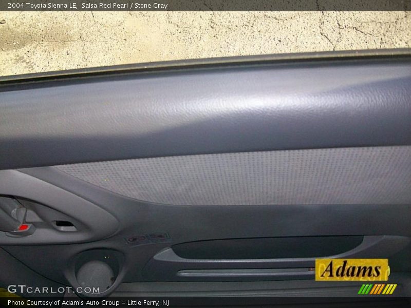 Salsa Red Pearl / Stone Gray 2004 Toyota Sienna LE