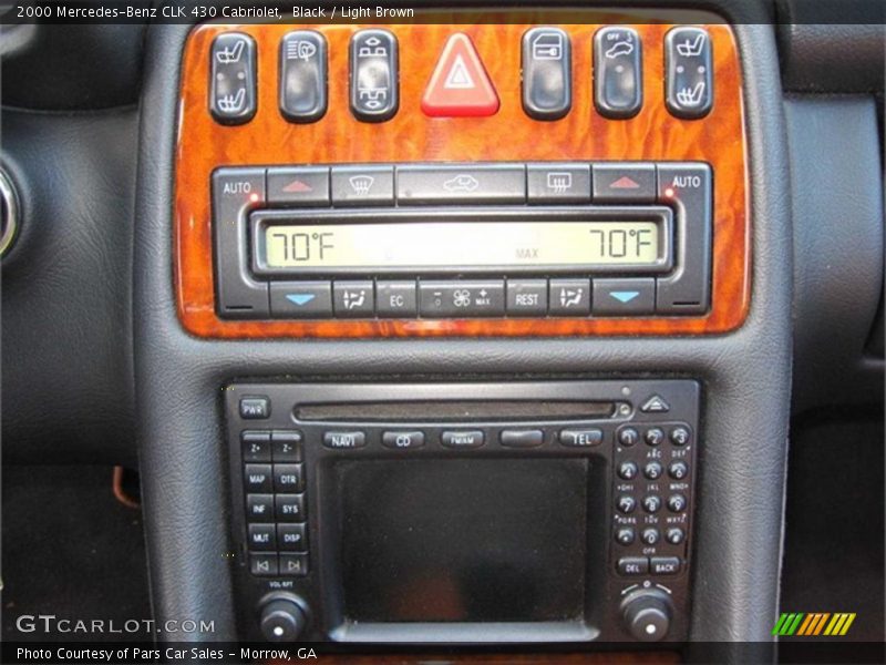 Black / Light Brown 2000 Mercedes-Benz CLK 430 Cabriolet