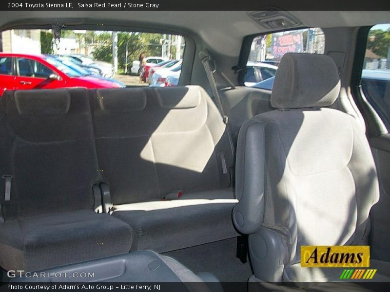 Salsa Red Pearl / Stone Gray 2004 Toyota Sienna LE