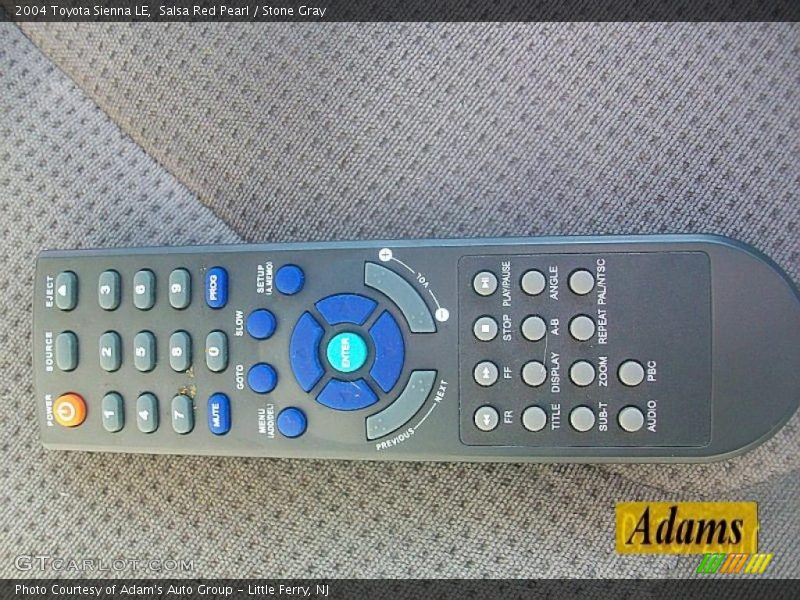 Salsa Red Pearl / Stone Gray 2004 Toyota Sienna LE