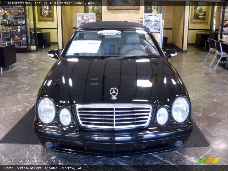 Black / Ash 2001 Mercedes-Benz CLK 430 Cabriolet