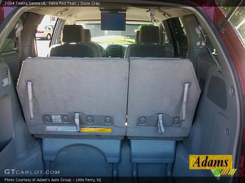Salsa Red Pearl / Stone Gray 2004 Toyota Sienna LE