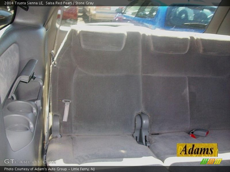 Salsa Red Pearl / Stone Gray 2004 Toyota Sienna LE