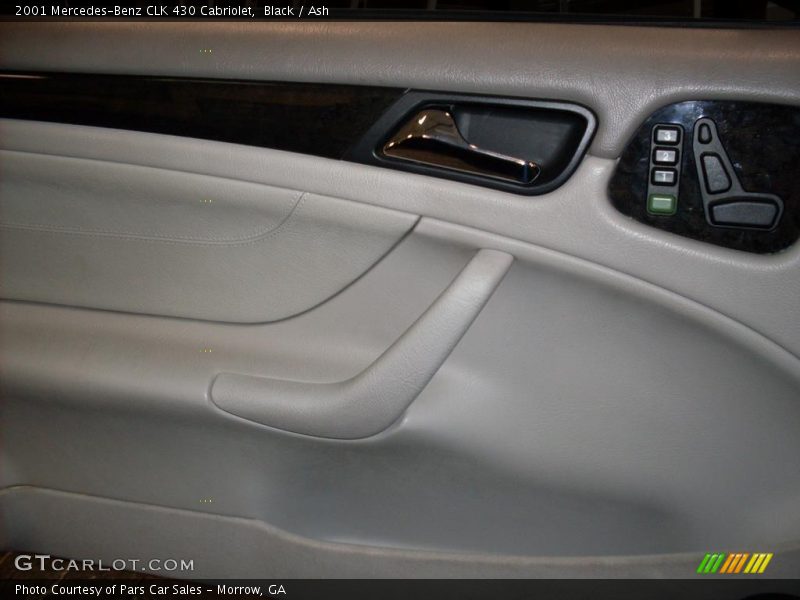 Black / Ash 2001 Mercedes-Benz CLK 430 Cabriolet