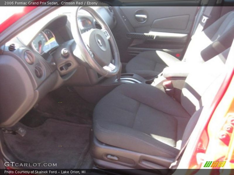 Crimson Red / Ebony 2006 Pontiac Grand Prix Sedan