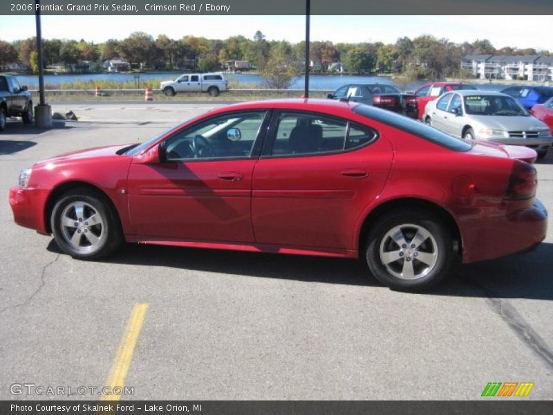 Crimson Red / Ebony 2006 Pontiac Grand Prix Sedan