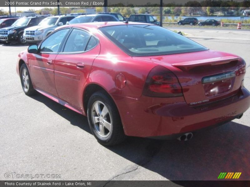 Crimson Red / Ebony 2006 Pontiac Grand Prix Sedan