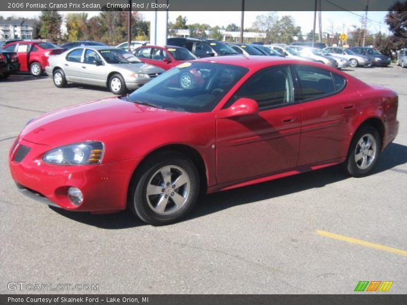 Crimson Red / Ebony 2006 Pontiac Grand Prix Sedan