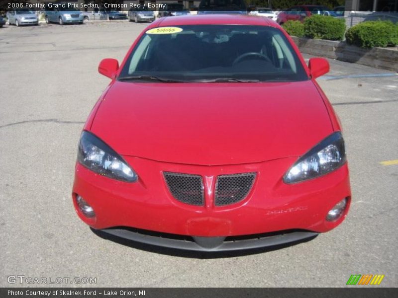 Crimson Red / Ebony 2006 Pontiac Grand Prix Sedan
