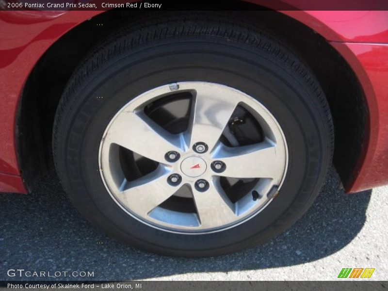Crimson Red / Ebony 2006 Pontiac Grand Prix Sedan