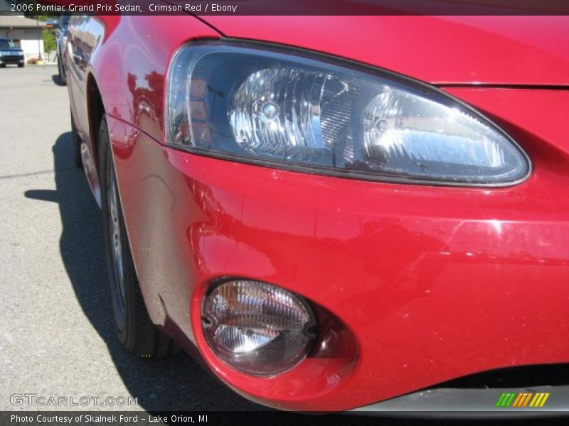 Crimson Red / Ebony 2006 Pontiac Grand Prix Sedan